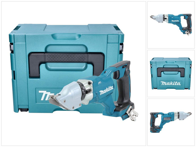 Makita DJS 200 ZJ cordless sheet metal shears 18 V 2.0 mm brushless + Makpac - without battery, without charger