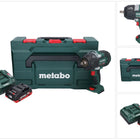 Metabo SSW 18 LTX 1450 BL avvitatore a impulsi a batteria 18 V 1450 Nm brushless + 1x batteria ricaricabile 4,0 Ah + caricatore + metaBOX