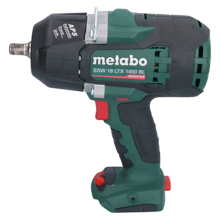 Metabo SSW 18 LTX 1450 BL llave de impacto sin cable 18 V 1450 Nm sin escobillas + 1x batería recargable 4,0 Ah + cargador + metaBOX