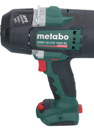 Metabo SSW 18 LTX 1450 BL Visseuse à choc sans fil 18 V 1450 Nm Brushless + 2x batterie 4,0 Ah + chargeur + metaBOX