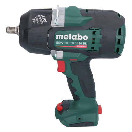 Metabo SSW 18 LTX 1450 BL llave de impacto sin cable 18 V 1450 Nm sin escobillas + 2x batería recargable 4,0 Ah + cargador + metaBOX