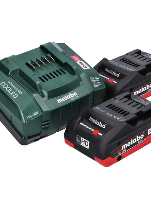 Metabo SSW 18 LTX 1450 BL Visseuse à choc sans fil 18 V 1450 Nm Brushless + 2x batterie 4,0 Ah + chargeur + metaBOX