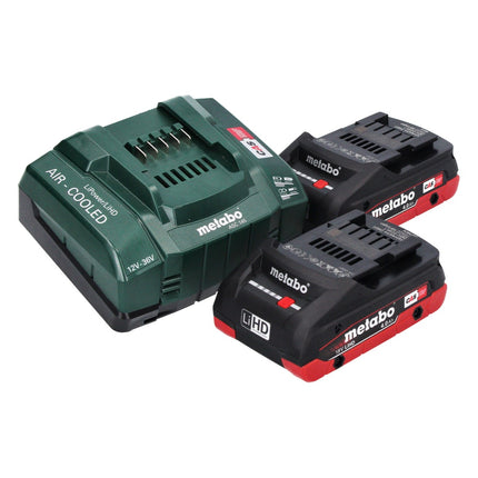 Metabo SSW 18 LTX 1450 BL llave de impacto sin cable 18 V 1450 Nm sin escobillas + 2x batería recargable 4,0 Ah + cargador + metaBOX