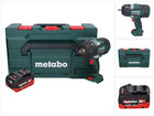 Metabo SSW 18 LTX 1450 BL Akku Schlagschrauber 18 V 1450 Nm Brushless + 1x Akku 8,0 Ah + metaBOX - ohne Ladegerät