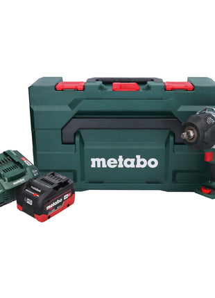 Metabo SSW 18 LTX 1450 BL Visseuse à choc sans fil 18 V 1450 Nm Brushless + 1x batterie 8,0 Ah + chargeur + metaBOX