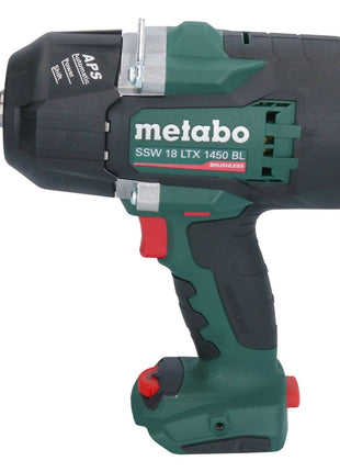 Metabo SSW 18 LTX 1450 BL Visseuse à choc sans fil 18 V 1450 Nm ( 602401810 ) Brushless + 2x batterie 8,0 Ah + chargeur + metaBOX