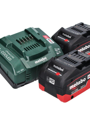 Metabo SSW 18 LTX 1450 BL Visseuse à choc sans fil 18 V 1450 Nm ( 602401810 ) Brushless + 2x batterie 8,0 Ah + chargeur + metaBOX