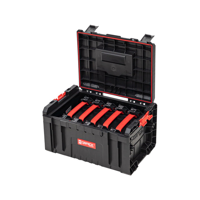 Qbrick System PRO Toolbox 2.0 Caja de herramientas 450 x 334 x 240 mm 19 l apilable IP54 + 5x TWO Organiser Multi