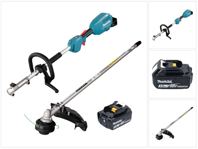 Multiherramienta sin cable Makita DUX 18 FX1 18 V + 1x batería 3,0 Ah - sin cargador