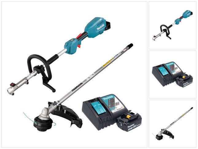 Multiherramienta sin cable Makita DUX 18 RFX1 18 V sin escobillas + 1x batería de 3,0 Ah + kit cargador