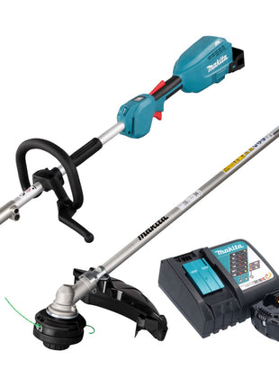 Unidad multifuncional de batería Makita DUX 18 RMX1 18 V sin escobillas + 1x batería 4,0 Ah + cargador