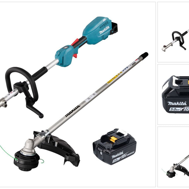 Herramienta multifunción sin escobillas Makita DUX 18 TX1 18 V + 1x batería 5,0 Ah - sin cargador