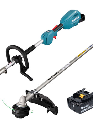 Unidad multifuncional de batería Makita DUX 18 TX1 18 V sin escobillas + 1x batería 5,0 Ah - sin cargador