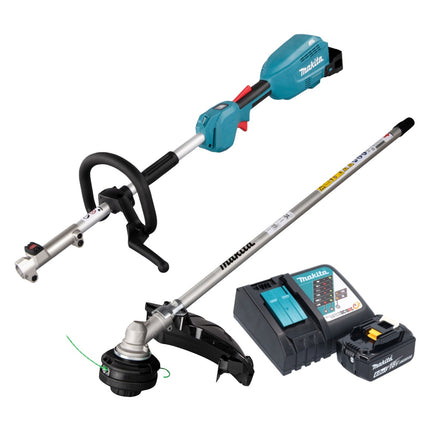 Multiherramienta sin cable Makita DUX 18 RGX1 18 V sin escobillas + 1x batería 6,0 Ah + kit cargador