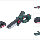 Metabo MS 18 LTX 15 cordless pruning saw 18 V 15 cm 5 m/s + 1x rechargeable battery 2.0 Ah - without charger