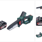 Metabo MS 18 LTX 15 cordless pruning saw 18 V 15 cm 5 m/s + 1x rechargeable battery 4.0 Ah - without charger
