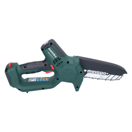Metabo MS 18 LTX 15 sega da potatura a batteria 18 V 15 cm 5 m/s + 1x batteria ricaricabile 4,0 Ah + caricatore