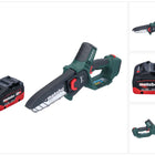 Metabo MS 18 LTX 15 cordless pruning saw 18 V 15 cm 5 m/s + 1x rechargeable battery 5.5 Ah - without charger