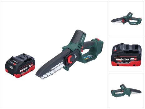 Sierra para madera a batería Metabo MS 18 LTX 15 18 V 15 cm 5 m/s + 1x batería 5,5 Ah - sin cargador