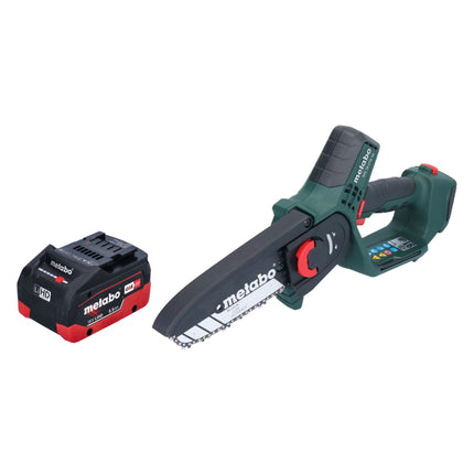 Metabo MS 18 LTX 15 cordless pruning saw 18 V 15 cm 5 m/s + 1x rechargeable battery 5.5 Ah - without charger