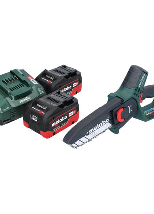 Metabo MS 18 LTX 15 sierra para madera a batería 18 V 15 cm 5 m/s + 2x batería 5,5 Ah + cargador