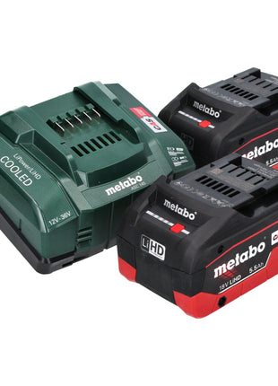 Metabo MS 18 LTX 15 sierra para madera a batería 18 V 15 cm 5 m/s + 2x batería 5,5 Ah + cargador