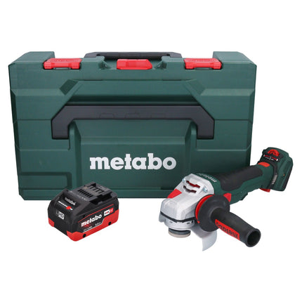 Metabo WVB 18 LTX BL 15-125 Quick cordless angle grinder 18 V 125 mm brushless + 1x rechargeable battery 8.0 Ah + metaBOX - without charger