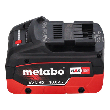 Metabo WVB 18 LTX BL 15-125 Quick cordless angle grinder 18 V 125 mm brushless + 1x rechargeable battery 10.0 Ah + metaBOX - without charger
