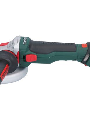 Metabo WVB 18 LTX BL 15-125 Amoladora angular a batería Quick 18 V 125 mm sin escobillas + 2x batería 10,0 Ah + cargador + metaBOX