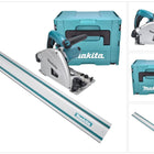 Makita SP 6000 J1 plunge cut saw 1300 W 165 mm + guide rail 1400 mm + Makpac