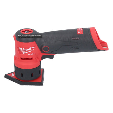 Amoladora puntual a batería Milwaukee M12 FDSS-252B 12 V 88,8 x 63,5 mm + 2x baterías 2,5 Ah + cargador