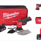 Amoladora puntual a batería Milwaukee M12 FDSS-601B 12 V 88,8 x 63,5 mm + 1x batería 6,0 Ah - sin cargador
