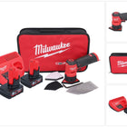 Amoladora puntual a batería Milwaukee M12 FDSS-602B 12 V 88,8 x 63,5 mm + 2x baterías 6,0 Ah + cargador