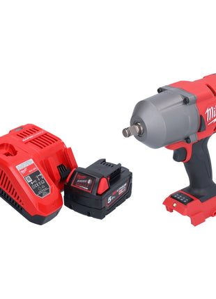 Clé à chocs sans fil Milwaukee M18 FHIWF12-501 18 V 1356 Nm 1/2" brushless + 1x batterie 5,0 Ah + chargeur