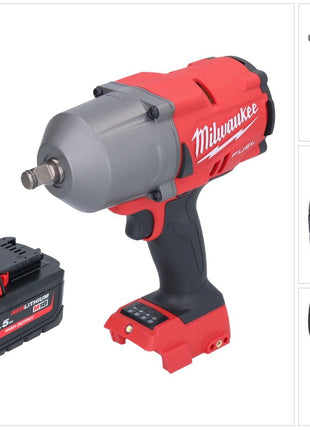 Clé à chocs sans fil Milwaukee M18 FHIWF12-551 18 V 1356 Nm 1/2" brushless + 1x batterie 5,5 Ah - sans chargeur