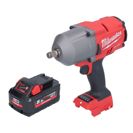 Milwaukee M18 FHIWF12-551 llave de impacto inalámbrica 18 V 1356 Nm 1/2" sin escobillas + 1x batería 5,5 Ah - sin cargador