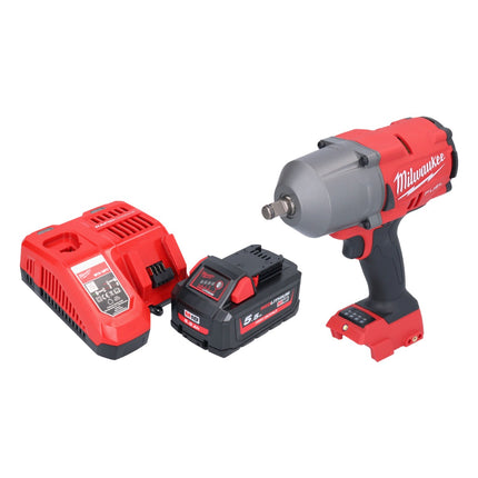 Milwaukee M18 FHIWF12-551 atornillador de impacto inalámbrico 18 V 1356 Nm 1/2" sin escobillas + 1x batería 5,5 Ah + cargador