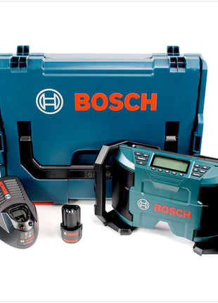 Bosch GML 10,8 V-LI Akku Radio in L-Boxx + 1 x GBA 10,8 V 2,5 Ah Akku + AL 1130 CV Schnelllader - Toolbrothers