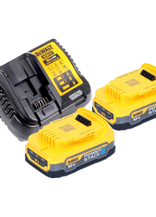 Taladro atornillador inalámbrico DeWalt DCD 800 E2T 18 V 90 Nm sin escobillas + 2x baterías 1,7 Ah + cargador + TSTAK