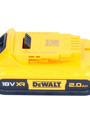 Taladro atornillador inalámbrico DeWalt DCD 800 NT 18 V 90 Nm sin escobillas + 1x batería 2,0 Ah + TSTAK - sin cargador