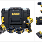 Taladro atornillador inalámbrico DeWalt DCD 800 M2T 18 V 90 Nm sin escobillas + 2x baterías 4,0 Ah + cargador + TSTAK