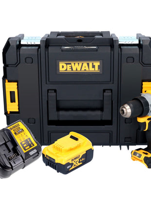 DeWalt DCD 800 P1T Akku Bohrschrauber 18 V 90 Nm Brushless + 1x Akku 5,0 Ah + Ladegerät + TSTAK