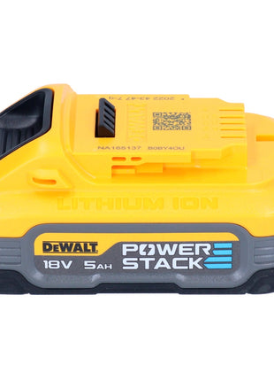 DeWalt Kit batterie DCBP 518 H2 2x batterie Powerstack 18 V 5,0 Ah / 5000 mAh XR Li-Ion - avec indicateur de charge