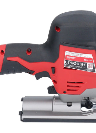 Sierra de calar a batería Milwaukee M12 JS-202 12 V + 2x baterías 2.0 Ah + cargador