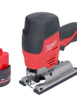 Sierra de calar a batería Milwaukee M12 JS-251 12 V + 1x batería 2,5 Ah - sin cargador