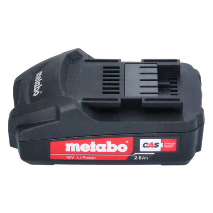 Metabo MS 18 LTX 15 scie à moteur sans fil 18 V 15 cm 5 m/s + 1x batterie 2,0 Ah + metaBOX - sans chargeur