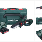 Metabo MS 18 LTX 15 cordless pruning saw 18 V 15 cm 5 m/s + 1x rechargeable battery 2.0 Ah + charger + metaBOX