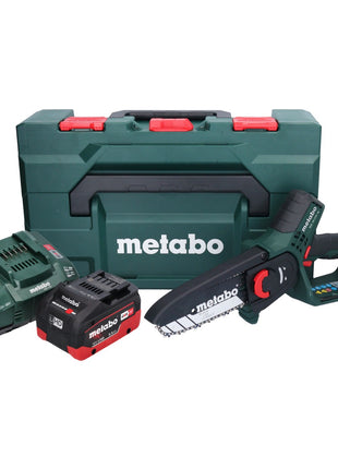 Metabo MS 18 LTX 15 Akku Gehölzsäge 18 V 15 cm 5 m/s + 1x Akku 5,5 Ah + Ladegerät + metaBOX