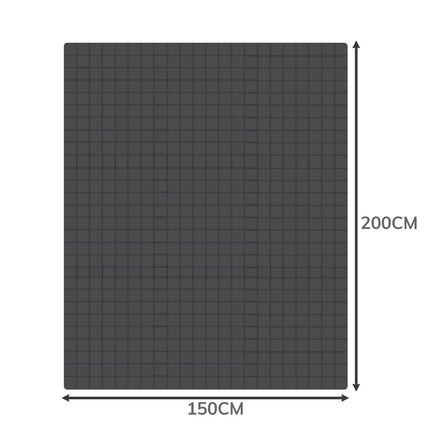 Ruhhy Gewichtsdecke 200 x 150 cm 8 kg ( 19532 )