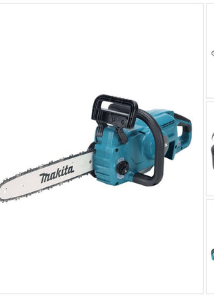 Makita DUC 357 FX2 Akumulatorowa pilarka łańcuchowa 18 V 35 cm 7,7 m/s Bezszczotkowa + 1x akumulator 3,0 Ah - bez ładowarki